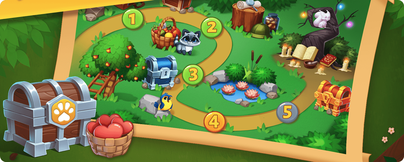 Gameplay - Match, Solve, Restore